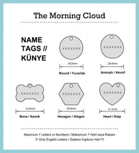 Load image into Gallery viewer, Aluminium Name Tags
